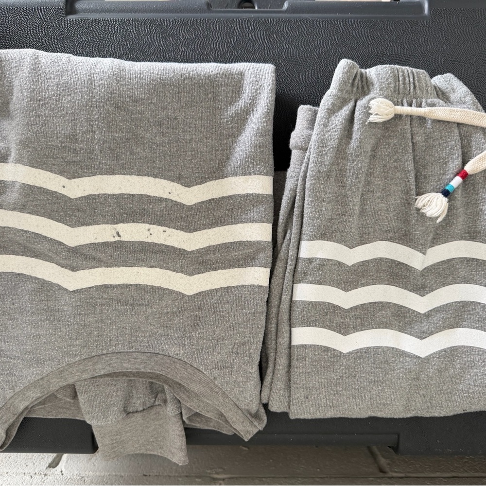 Sol Angeles Gray and White Wave Boxer Briefs